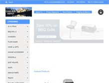 Tablet Screenshot of cascadedepot.com